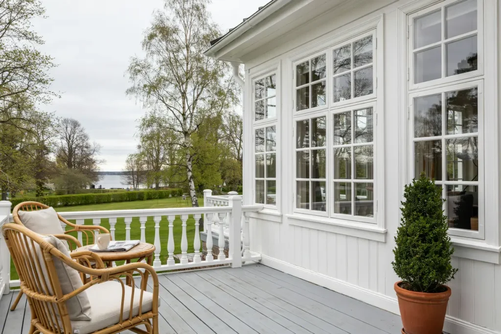 f nsterm lning och behandling av verandadetaljer i stocksund